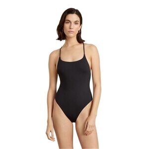Everlane Black One-Piece Swimsuit